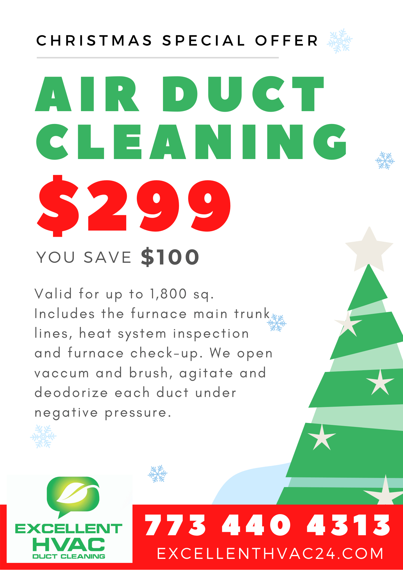 Furnace deals cleaning specials